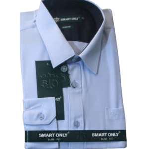Camisa Slim Fit / (color celeste) – Smart Only