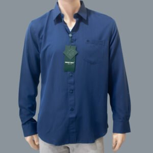 Camisa Slim Fit / (color marino) – Smart Only