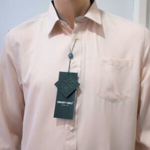 Camisa Slim Fit / (color beige alabastro) – Smart Only