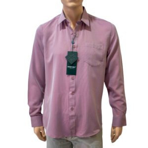 Camisa Slim Fit / (color rosa topo) – Smart Only